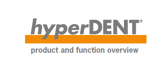 hyperDENT Compact CAM software