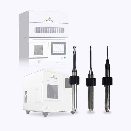 TRUmill X250 Pro/DC milling burs