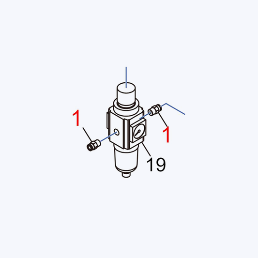 Adapter, KQ2H06-01S